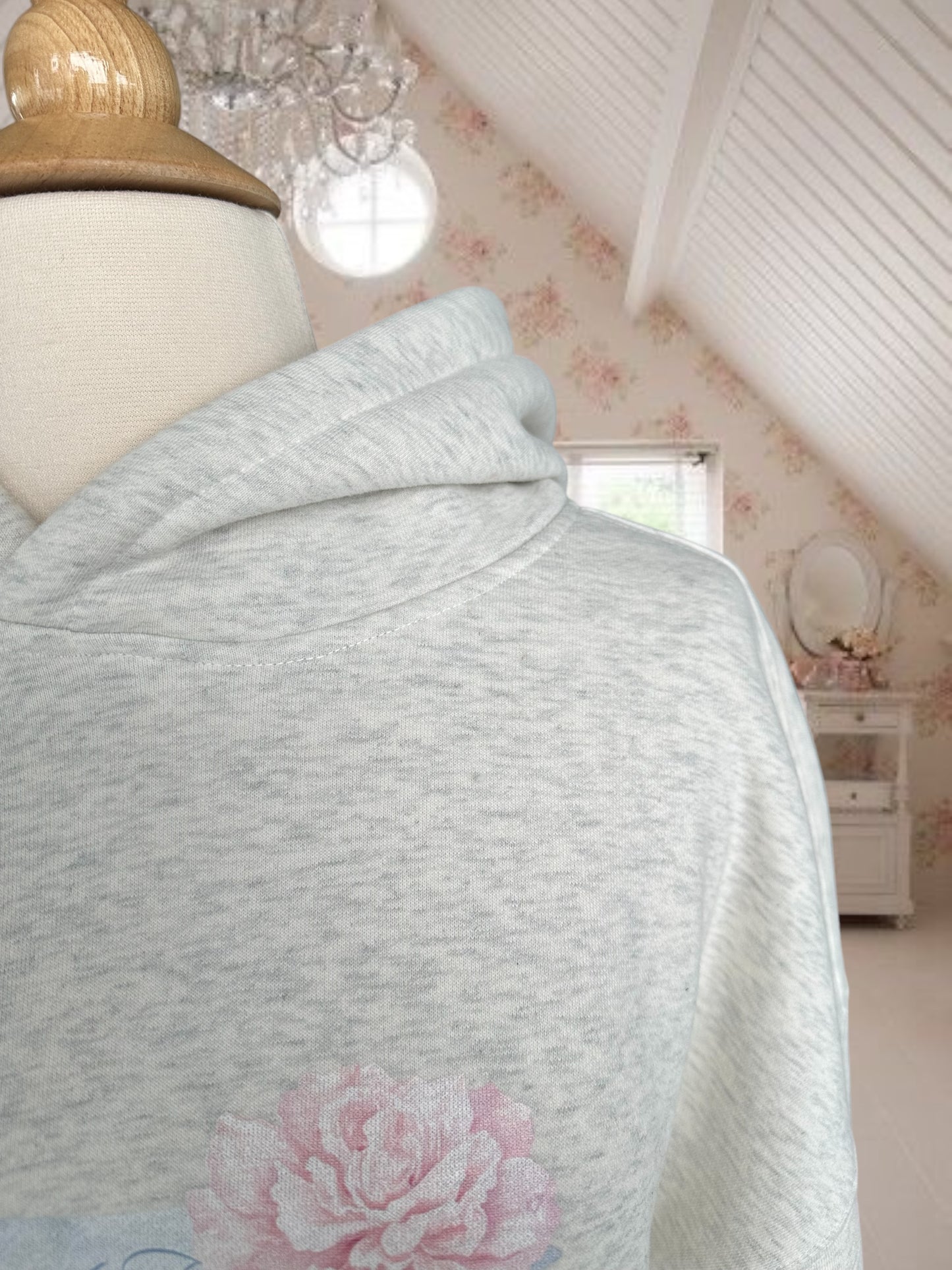 Slipped Inn Heather Oversized Hoodie
