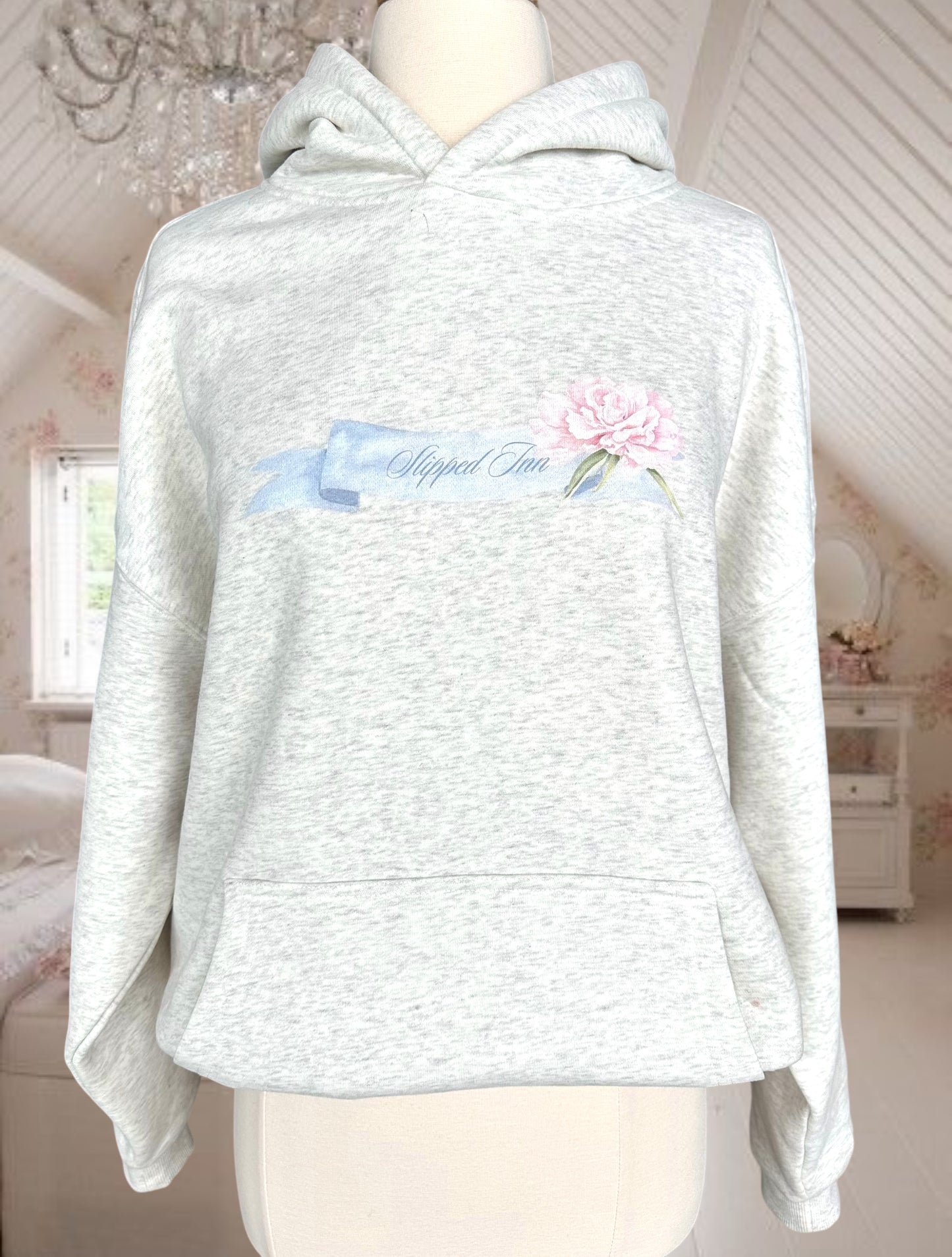 Slipped Inn Heather Oversized Hoodie
