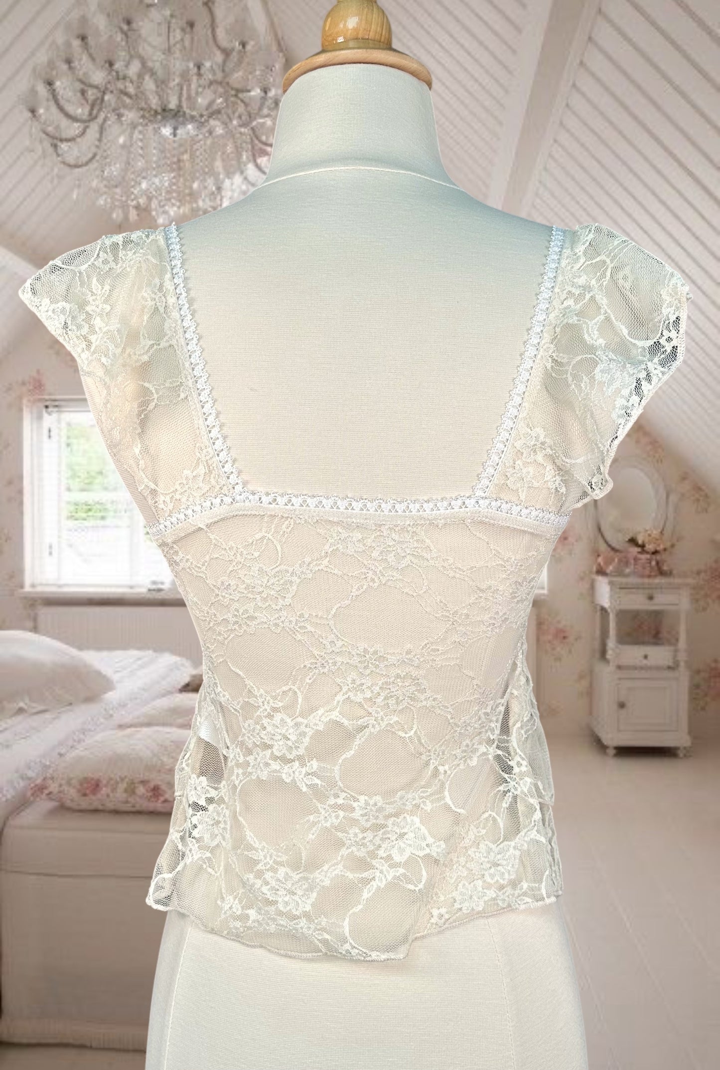 Fairy-Like Lace Top