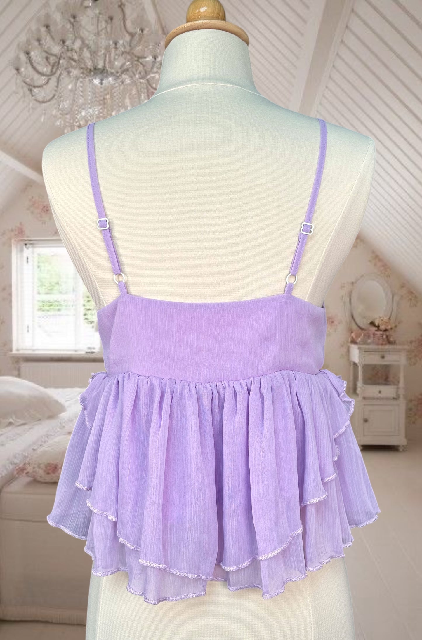 Chiffon Babydoll Top