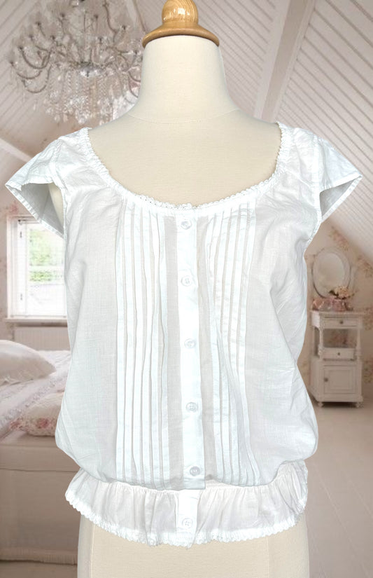 Super Flowly Button Up Top
