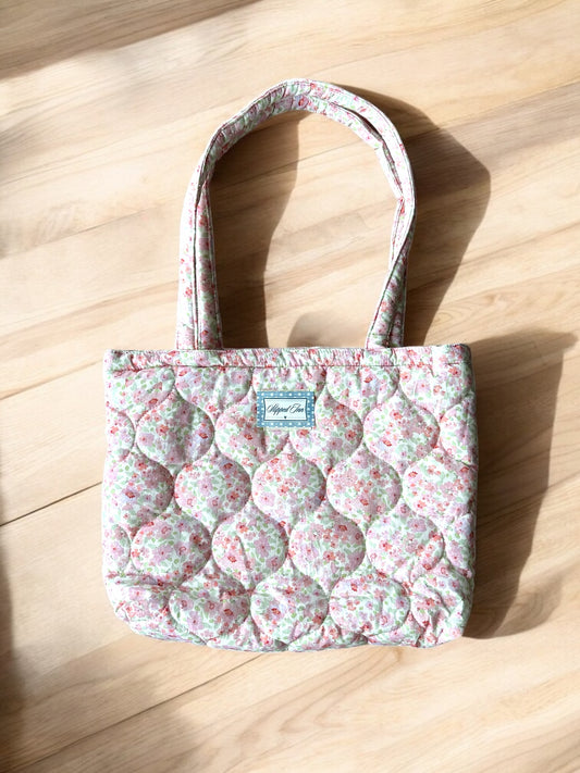 Puff Floral Tote