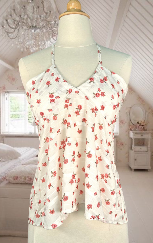 Flowers Halter Top
