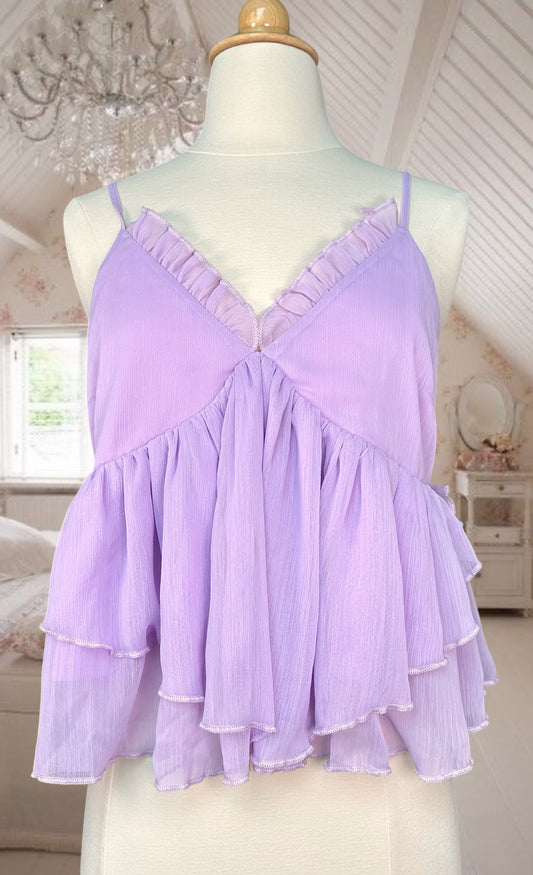 Chiffon Babydoll Top
