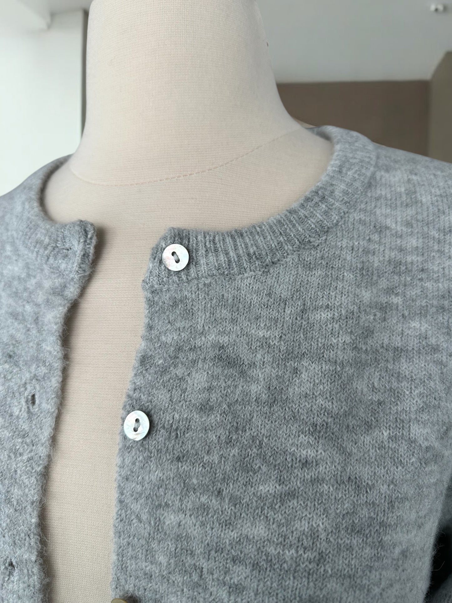 Super Soft Grey Cardigan