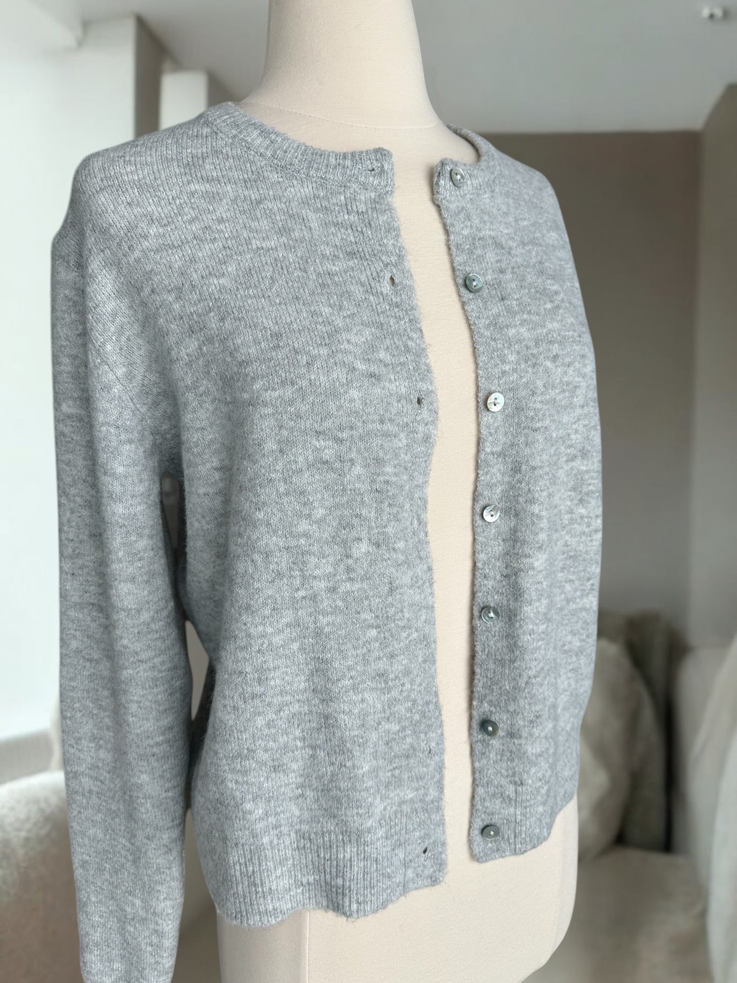 Super Soft Grey Cardigan